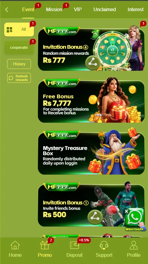 MF777 Game screenshot 3